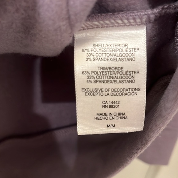 NWT Mondetta Lilac Color Everyday Soft Crew Neck Sweatshirt Sz Med - Picture 5 of 7